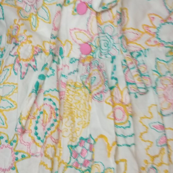 Milly New York embroidered tier skirt size 4 - Picture 6 of 9